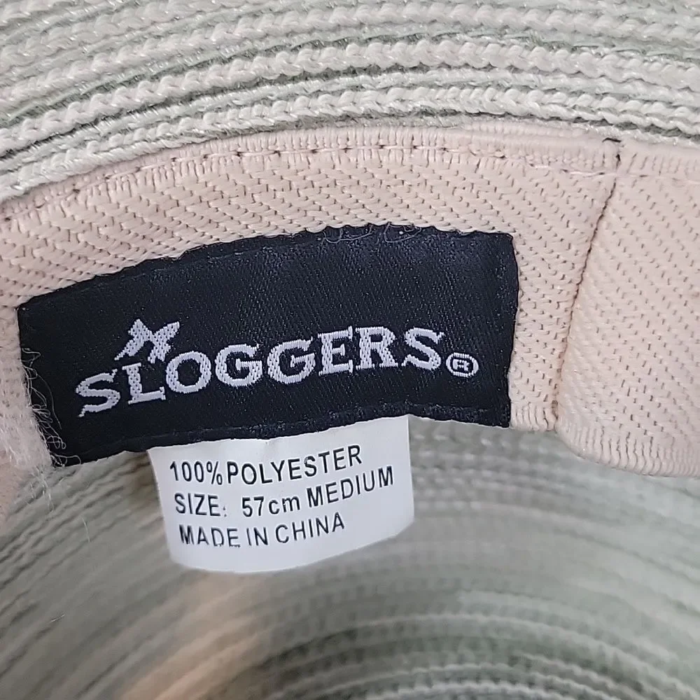 Sloggers Floppy Hat Wide Brim Variegeted Neutral Colors Size M
